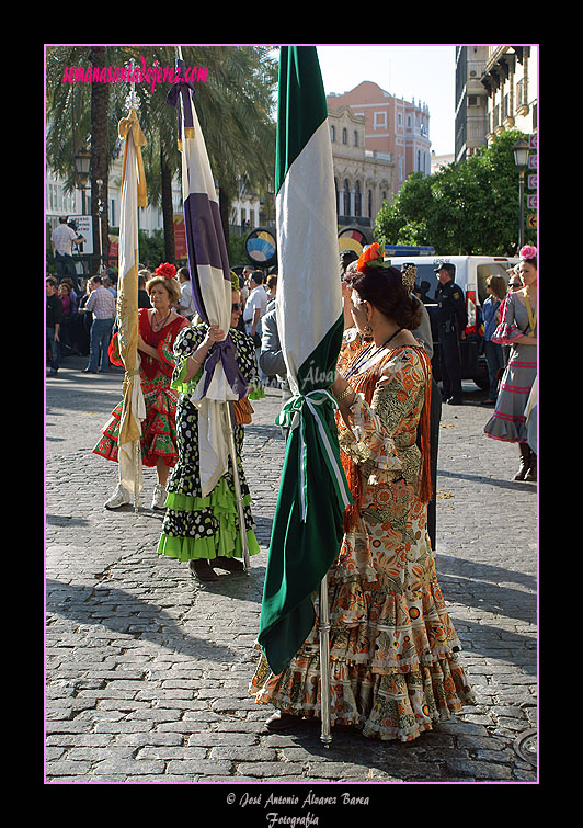 Salida de la Hermandad del Rocío de Jerez de la Frontera