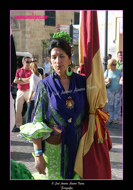 Salida de la Hermandad del Rocío de Jerez de la Frontera