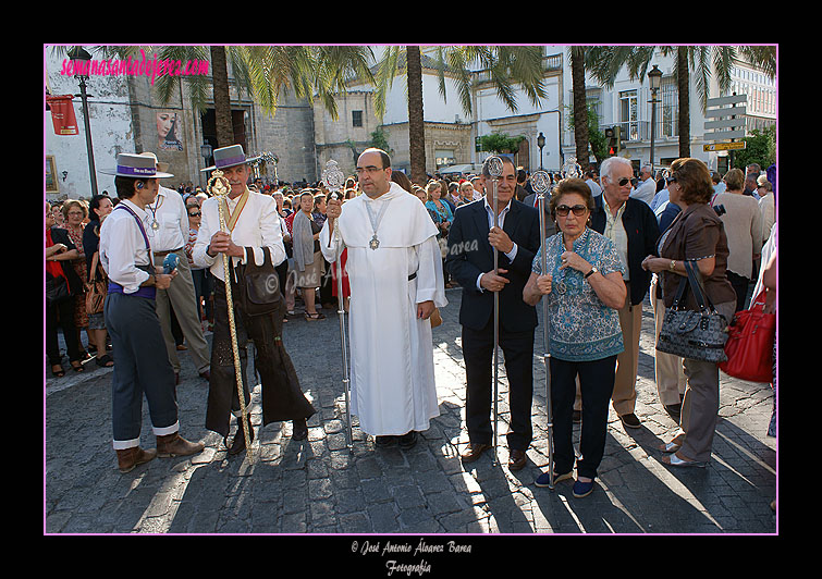 Salida de la Hermandad del Rocío de Jerez de la Frontera