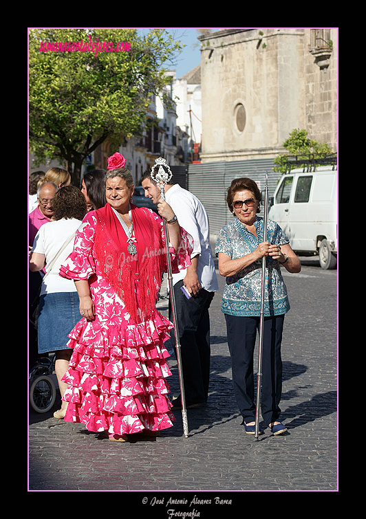 Salida de la Hermandad del Rocío de Jerez de la Frontera