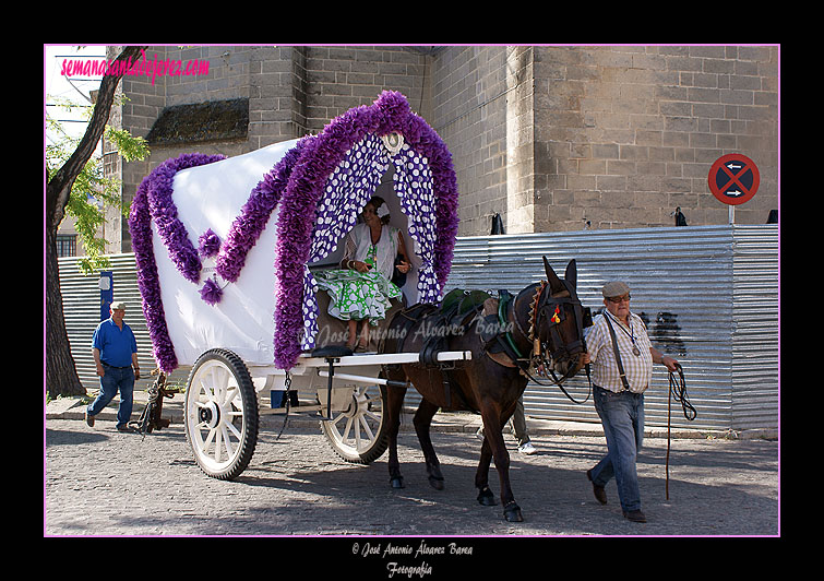 Salida de la Hermandad del Rocío de Jerez de la Frontera