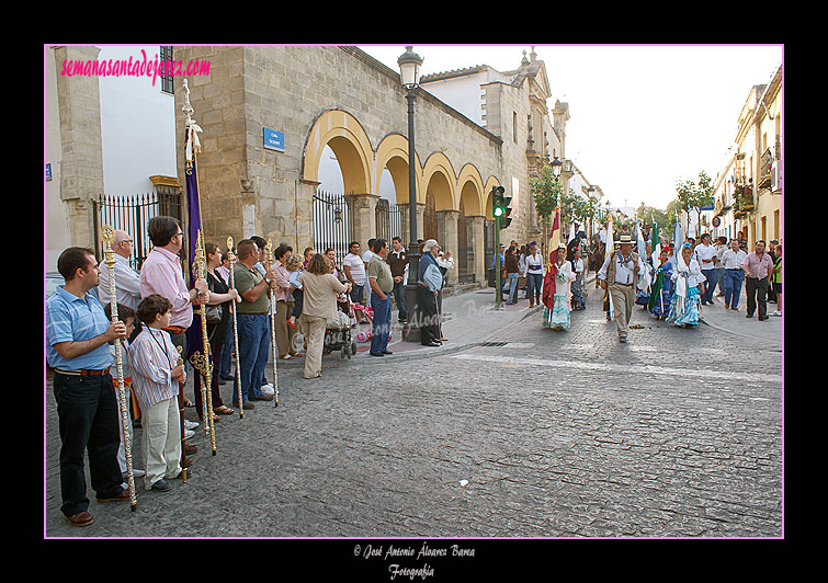 Regreso de la Hermandad del Rocío de Jerez de la Frontera
