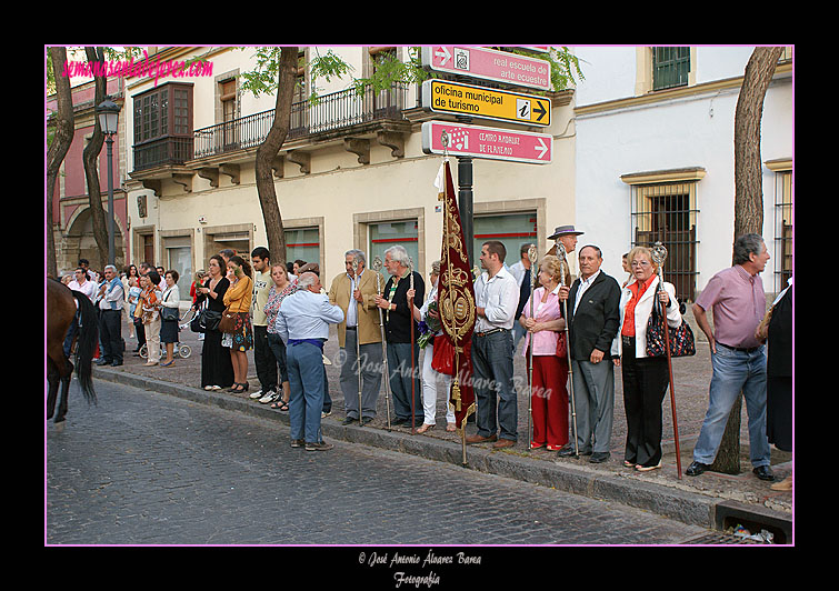 Regreso de la Hermandad del Rocío de Jerez de la Frontera