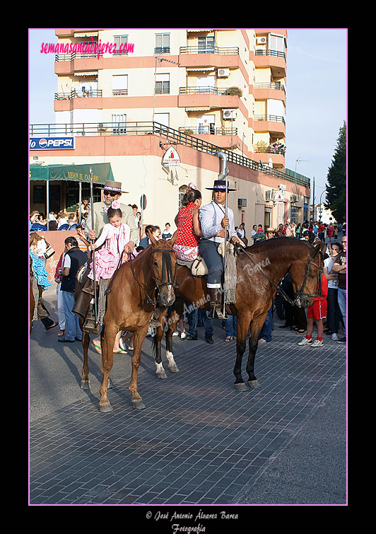 Regreso de la Hermandad del Rocío de Jerez de la Frontera