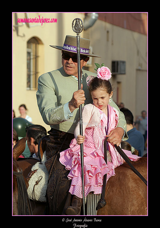 Regreso de la Hermandad del Rocío de Jerez de la Frontera