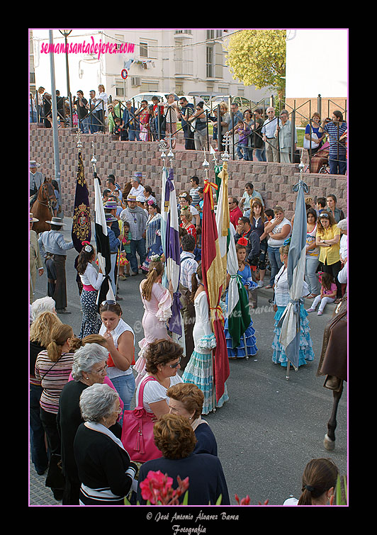 Regreso de la Hermandad del Rocío de Jerez de la Frontera