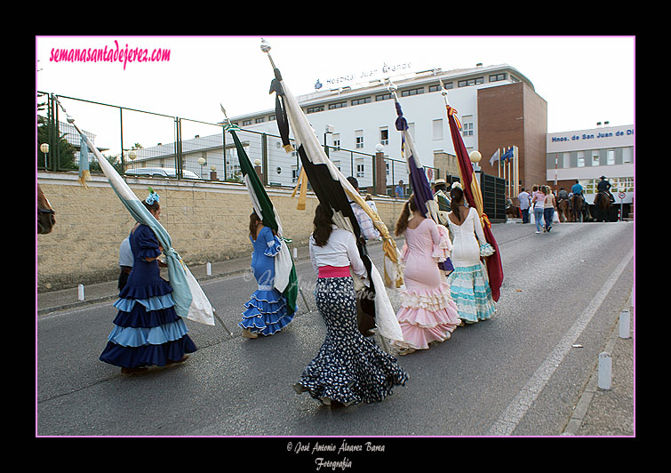 Regreso de la Hermandad del Rocío de Jerez de la Frontera