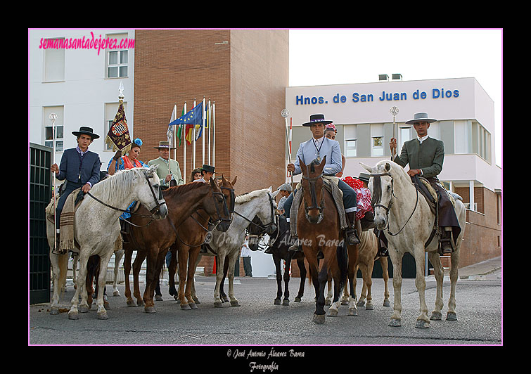 Regreso de la Hermandad del Rocío de Jerez de la Frontera