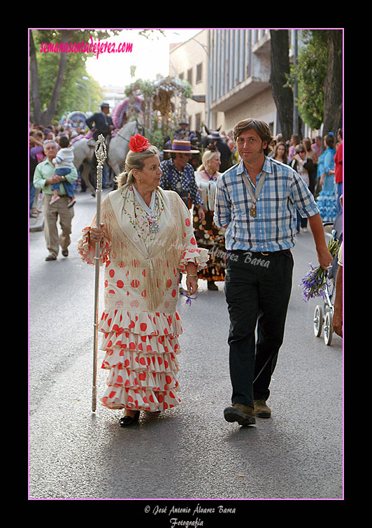 Regreso de la Hermandad del Rocío de Jerez de la Frontera