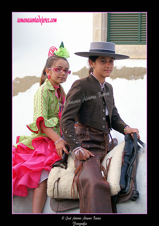 Regreso de la Hermandad del Rocío de Jerez de la Frontera