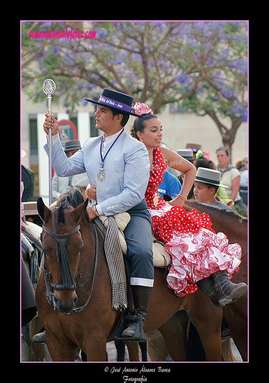 Regreso de la Hermandad del Rocío de Jerez de la Frontera