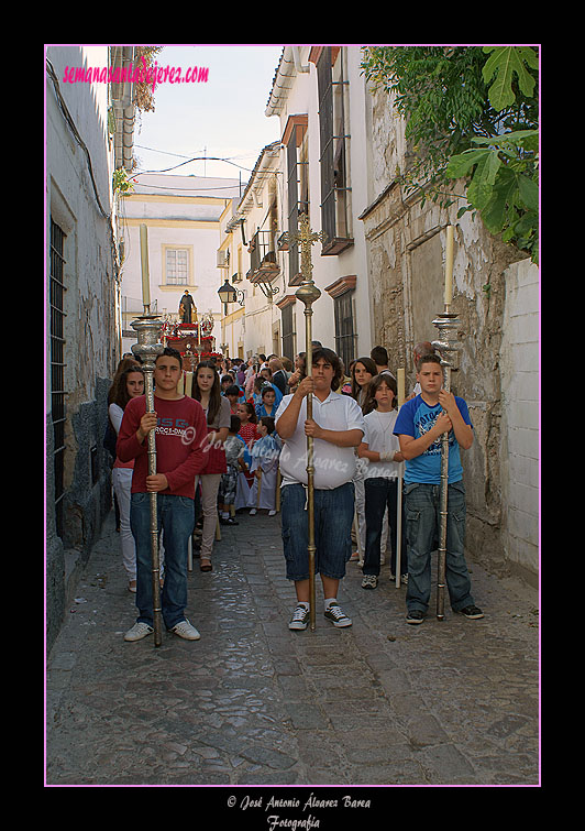 Procesión de María Auxiliadora (c/Cabezas)