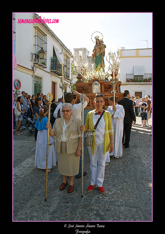 Procesión de María Auxiliadora (c/Cabezas)