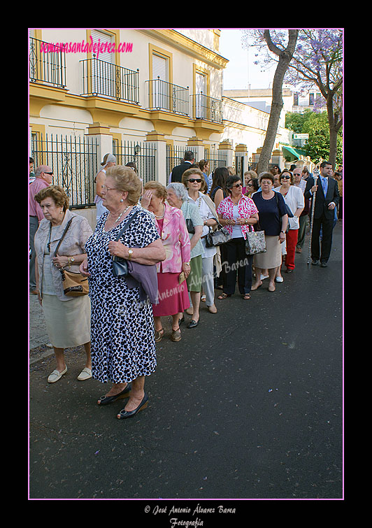 Procesión de la Virgen de Fátima