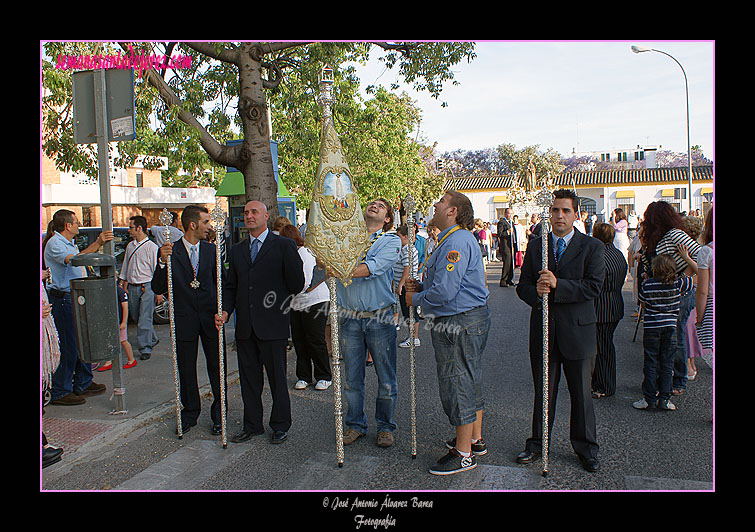 Procesión de la Virgen de Fátima