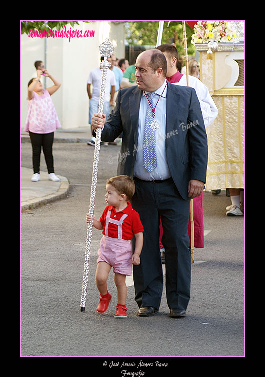 Procesión de la Virgen de Fátima