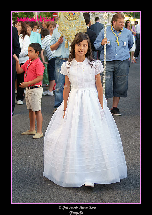 Procesión de la Virgen de Fátima