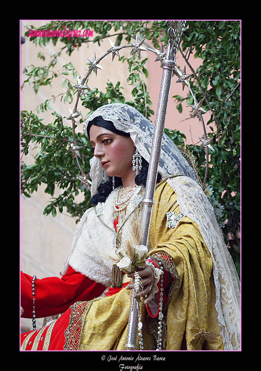 Traslado de la Divina Pastora para el Corpus