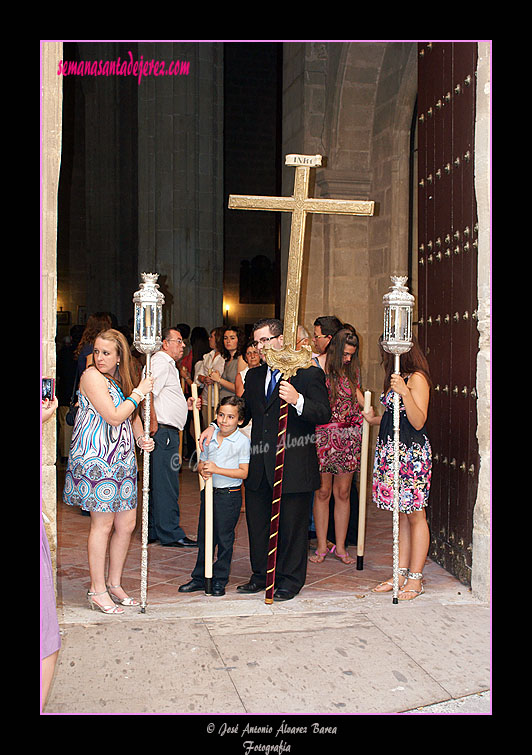 Traslado de la Divina Pastora para el Corpus