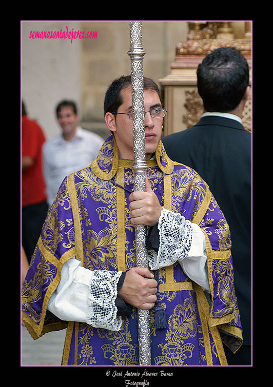 Traslado de la Divina Pastora para el Corpus