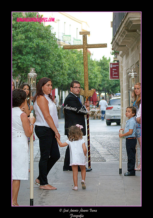 Traslado de la Divina Pastora para el Corpus
