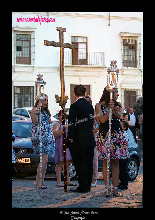 Traslado de la Divina Pastora para el Corpus