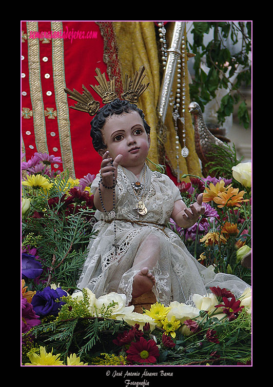Traslado de la Divina Pastora para el Corpus