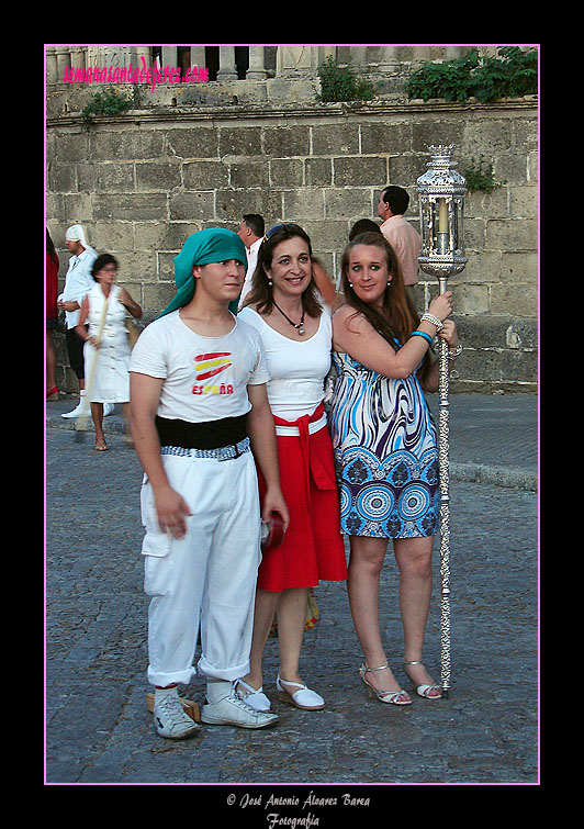 Traslado de la Divina Pastora para el Corpus