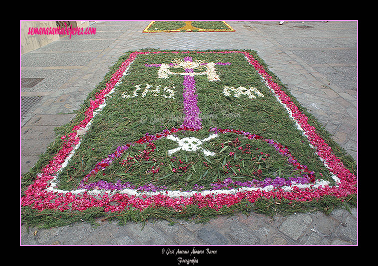 Alfombra para el Corpus Christi