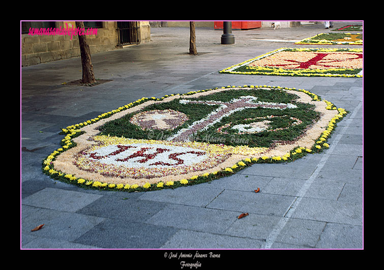 Alfombra para el Corpus Christi