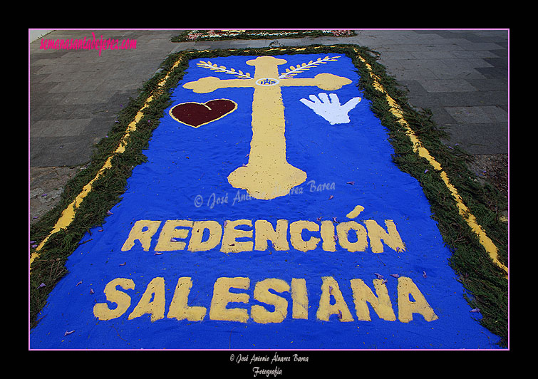 Alfombra para el Corpus Christi