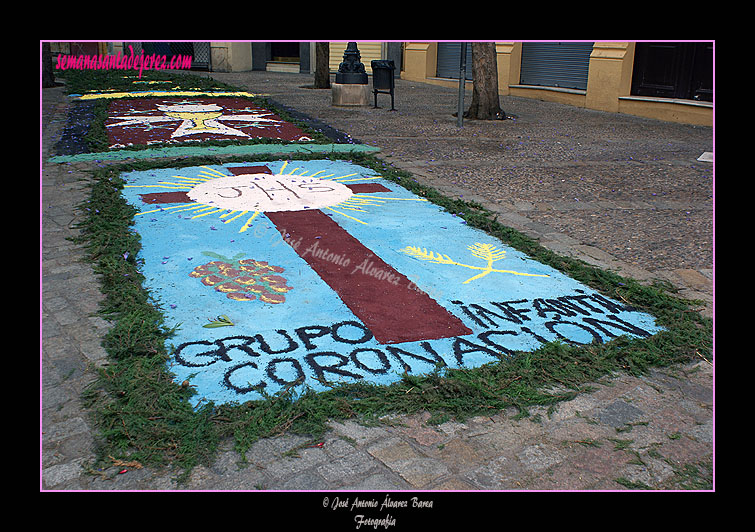 Alfombra para el Corpus Christi