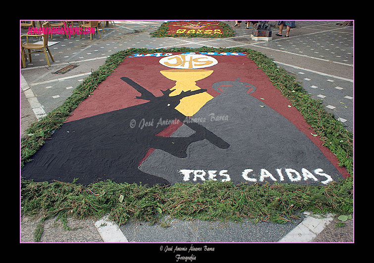 Alfombra para el Corpus Christi