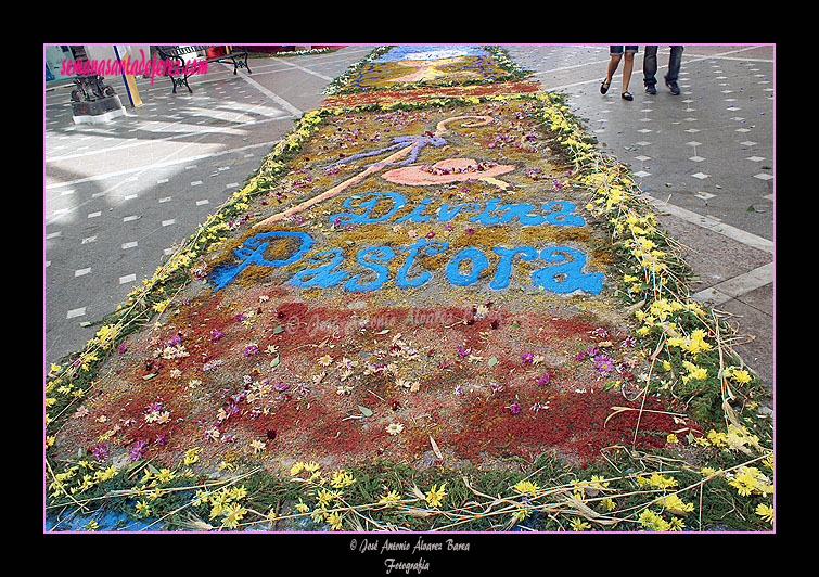 Alfombra para el Corpus Christi
