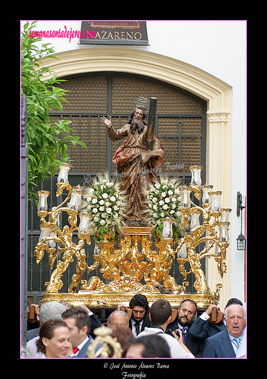 Traslado de San Andrés para el Corpus
