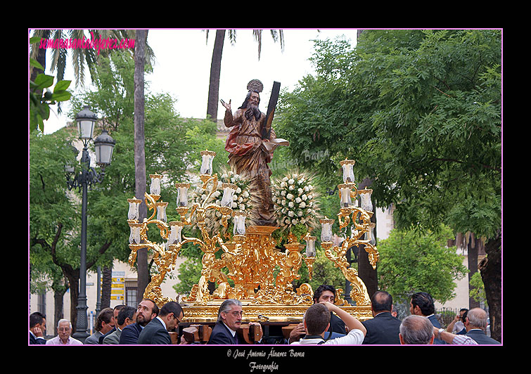 Traslado de San Andrés para el Corpus