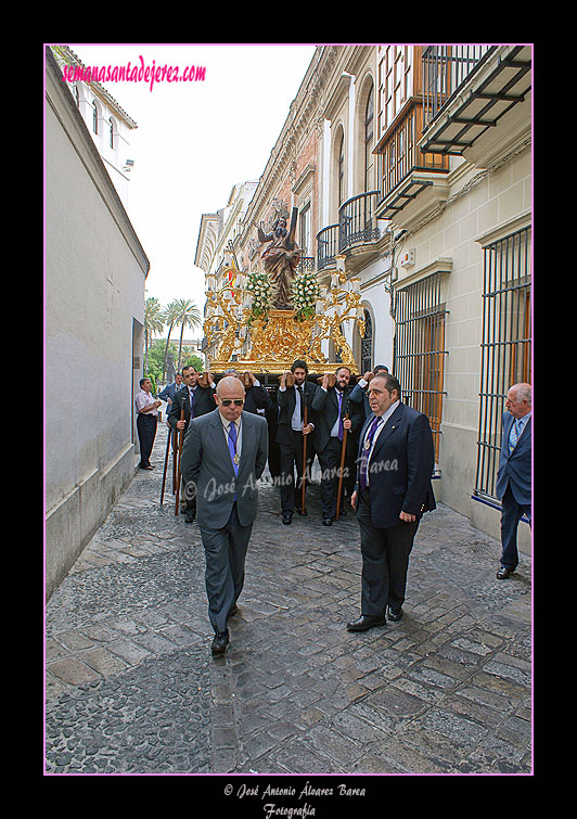 Traslado de San Andrés para el Corpus
