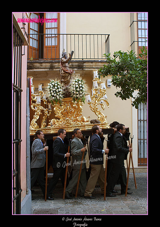 Traslado de San Andrés para el Corpus