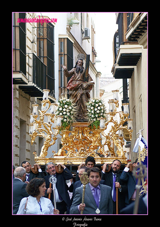 Traslado de San Andrés para el Corpus