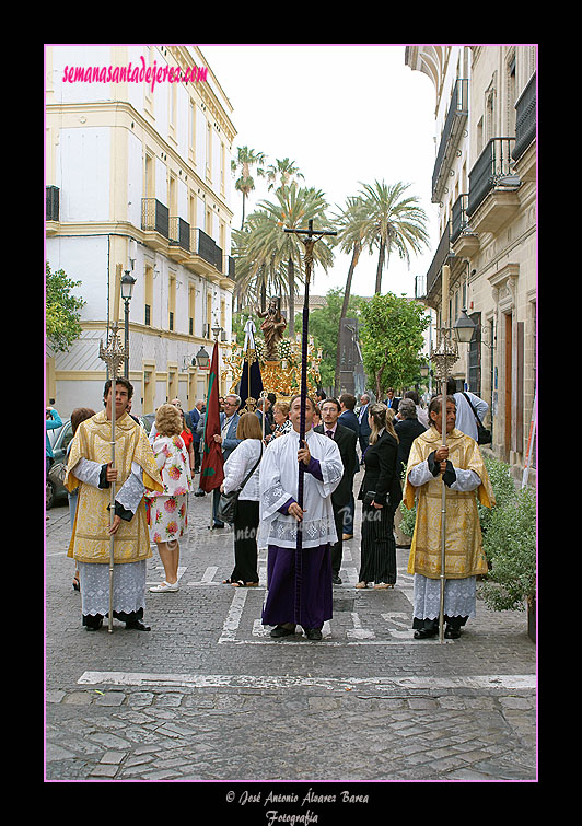Traslado de San Andrés para el Corpus
