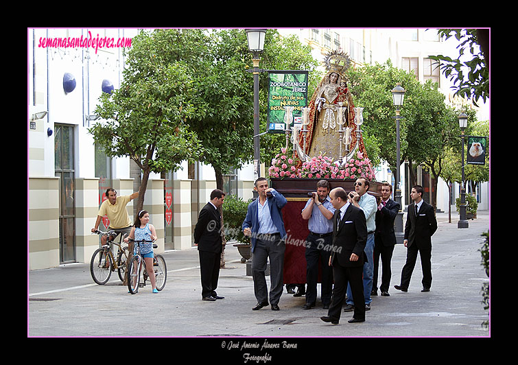Traslado de Nuestra Señora del Rosario de los Montañeses a San Miguel
