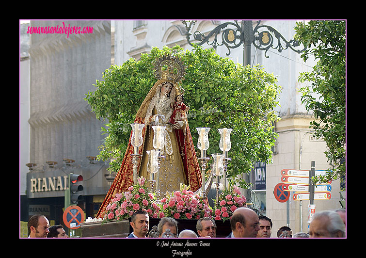 Traslado de Nuestra Señora del Rosario de los Montañeses a San Miguel