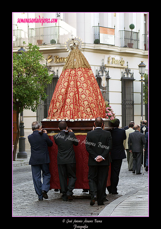 Traslado de Nuestra Señora del Rosario de los Montañeses a San Miguel