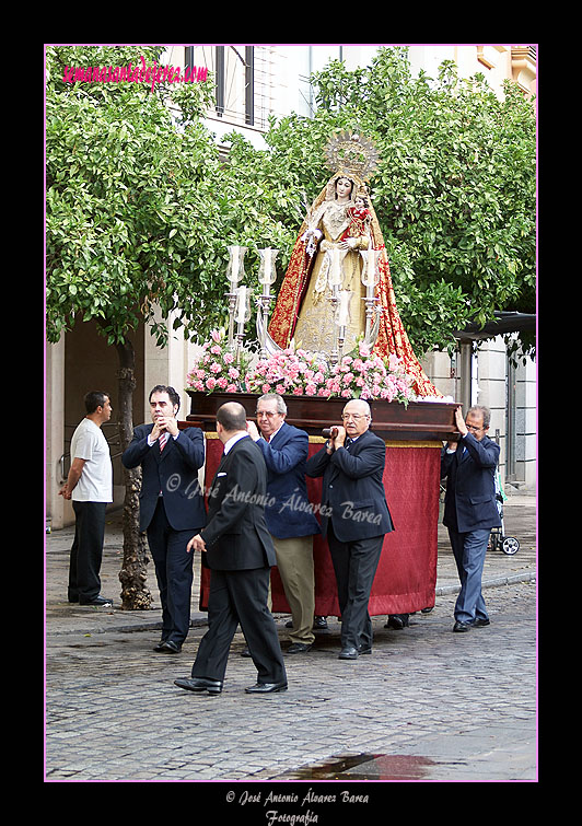 Traslado de Nuestra Señora del Rosario de los Montañeses a San Miguel