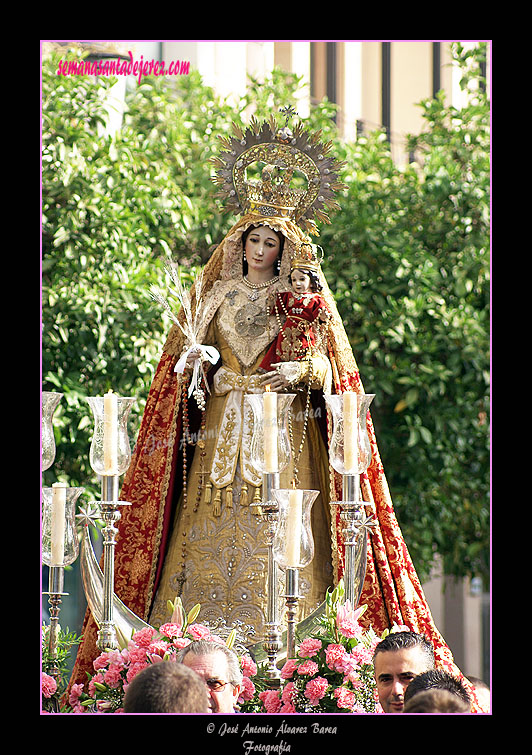 Traslado de Nuestra Señora del Rosario de los Montañeses a San Miguel