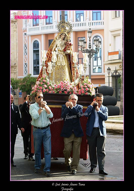Traslado de Nuestra Señora del Rosario de los Montañeses a San Miguel