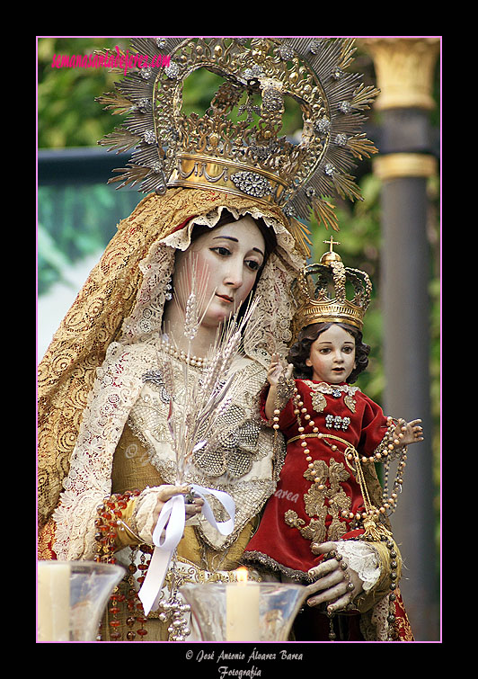 Traslado de Nuestra Señora del Rosario de los Montañeses a San Miguel