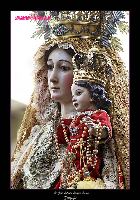 Traslado de Nuestra Señora del Rosario de los Montañeses a San Miguel