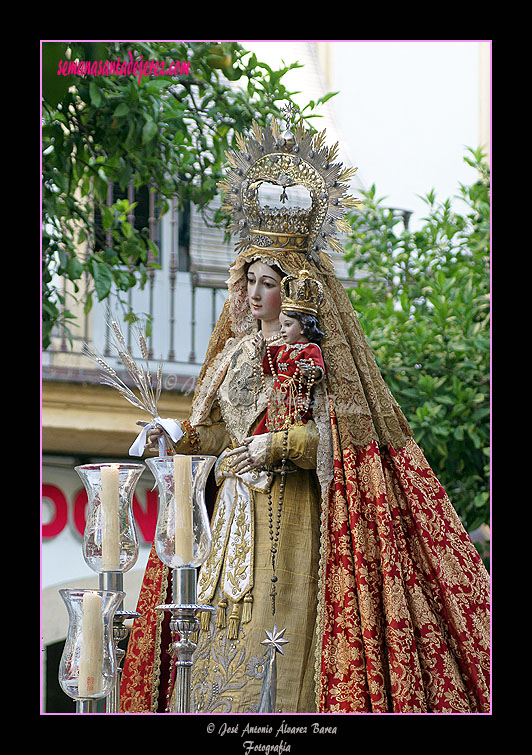 Traslado de Nuestra Señora del Rosario de los Montañeses a San Miguel