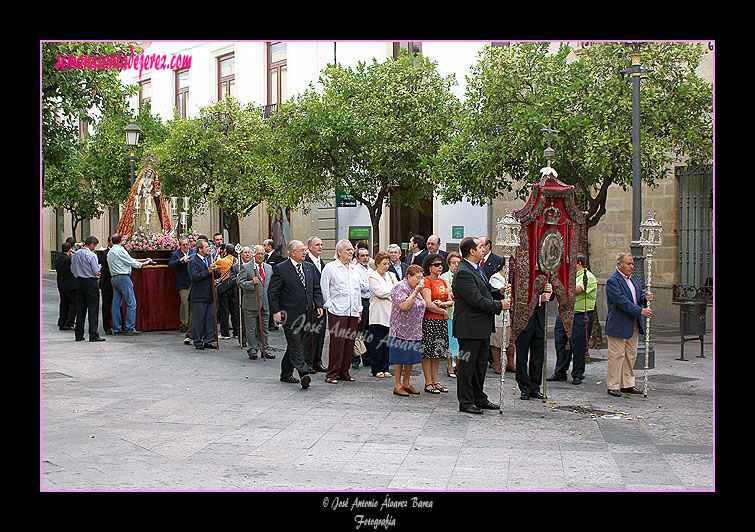 Traslado de Nuestra Señora del Rosario de los Montañeses a San Miguel